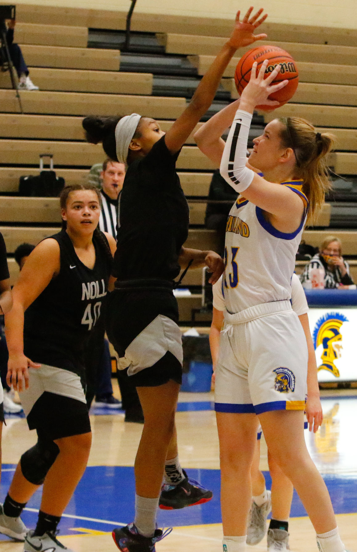 Bishop Noll at Highland girls basketball